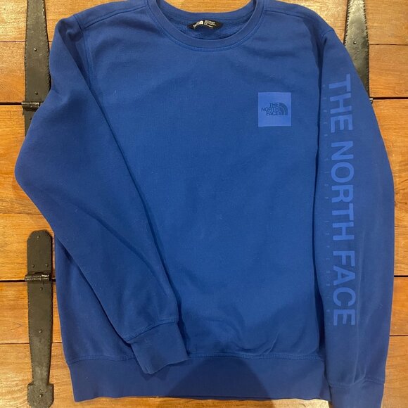 The North Face Blue Men's Crewneck - Picture 1 of 4